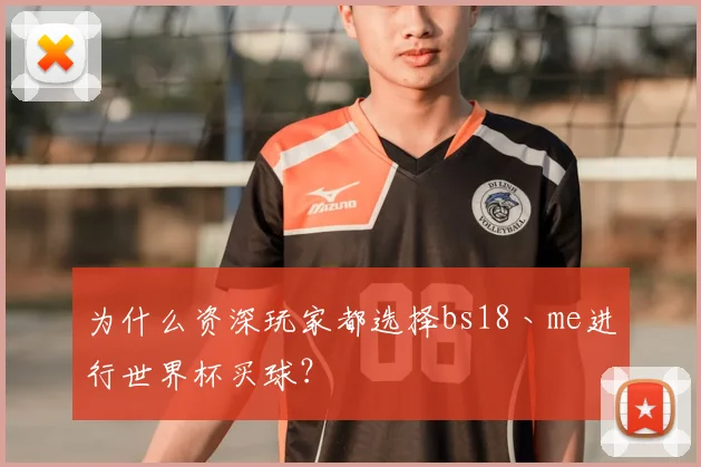 为什么资深玩家都选择bs18丶me进行世界杯买球？
